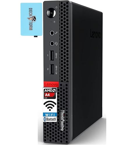 Amazon.com: Lenovo ThinkCentre M75q-1 Tiny 8GB 256GB SSD AMD Ryzen